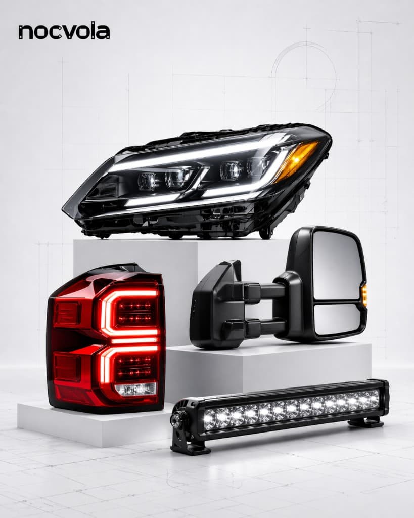 Nocvola automotive lighting and vision systems
