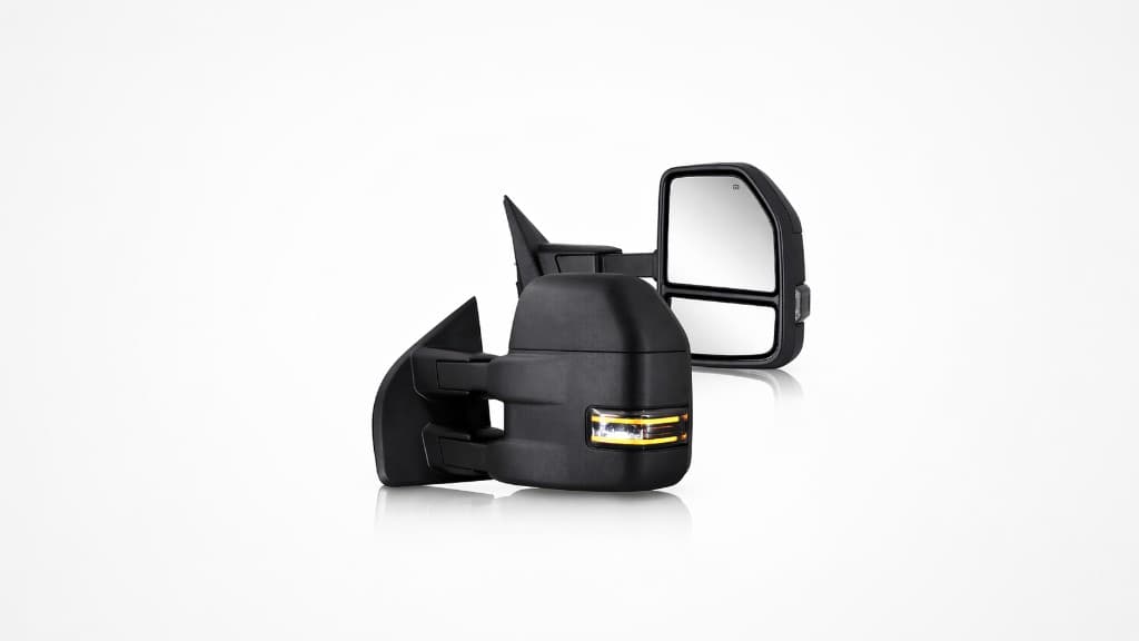 F-Series towing mirror · sequential — Towing vision